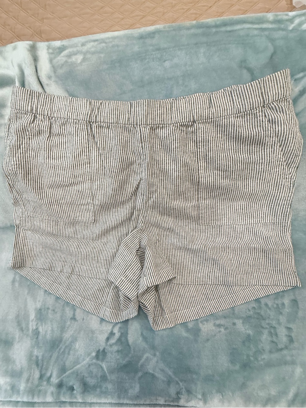 J. Crew Black and White High-Waist Shorts - Picture 2 of 5